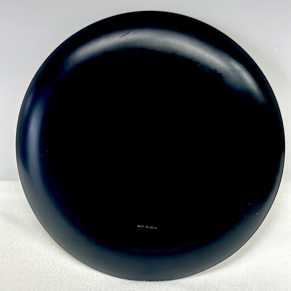 Vintage 13” round melamine/plastic wine design serving tray Japan - Picture 4 of 9